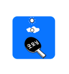 Motion In Life - Ping Pong（個別スタンプ：6）