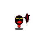 Black Red Monster（個別スタンプ：4）