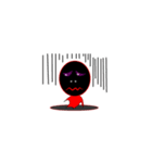 Black Red Monster（個別スタンプ：5）