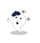 Blue cap ghost（個別スタンプ：1）