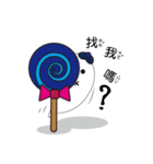 Blue cap ghost（個別スタンプ：5）