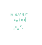 colorful words（個別スタンプ：10）