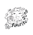 Lola, Lively Cloud（個別スタンプ：16）