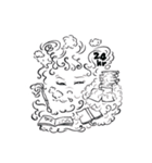 Lola, Lively Cloud（個別スタンプ：24）