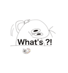 生意気なもぐらといもむし（個別スタンプ：8）