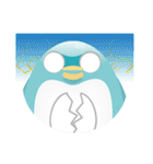wilful Doo-Doo penguin（個別スタンプ：16）