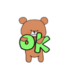 every day happy！Bear（個別スタンプ：6）