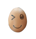 the egg face（個別スタンプ：1）