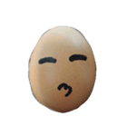 the egg face（個別スタンプ：19）