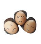the egg face（個別スタンプ：24）