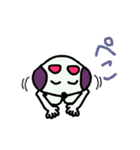 オーバーおたぬ（個別スタンプ：5）