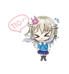 うさぎ少女カニナの日常生活（個別スタンプ：2）