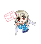 うさぎ少女カニナの日常生活（個別スタンプ：6）
