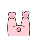 横になって話す動物友達（個別スタンプ：13）