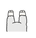 横になって話す動物友達（個別スタンプ：19）