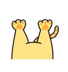 横になって話す動物友達（個別スタンプ：21）