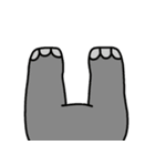 横になって話す動物友達（個別スタンプ：23）