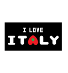 I Love Italy（個別スタンプ：6）