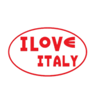 I Love Italy（個別スタンプ：15）