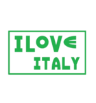 I Love Italy（個別スタンプ：16）