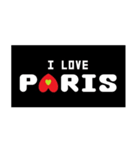 I Love Paris（個別スタンプ：6）