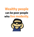 40 Wealth Quotes (English Version)（個別スタンプ：31）