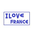 I Love France（個別スタンプ：16）