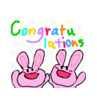 Greeting Message by Amara（個別スタンプ：1）