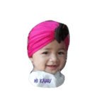 Hi my name is alesha（個別スタンプ：4）