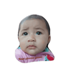 Hi my name is alesha（個別スタンプ：6）
