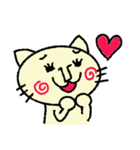 つぶらな瞳のまるまる猫（個別スタンプ：5）