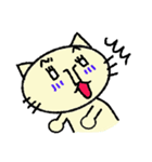 つぶらな瞳のまるまる猫（個別スタンプ：10）