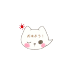 ネコ吹き出しスタンプ（個別スタンプ：1）