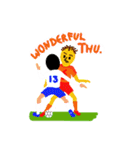 Lively football（個別スタンプ：4）