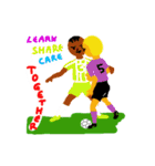 Lively football（個別スタンプ：10）