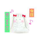 お絵かきの時間ですよ。（個別スタンプ：6）