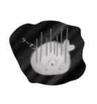 白いアザラシさん（個別スタンプ：4）