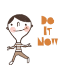 Mike, Life is easy... Just move on（個別スタンプ：14）