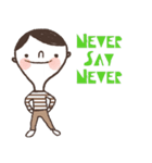 Mike, Life is easy... Just move on（個別スタンプ：19）