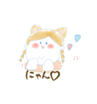 ほっこり女子。（個別スタンプ：11）