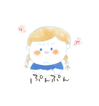 ほっこり女子。（個別スタンプ：13）