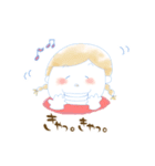 ほっこり女子。（個別スタンプ：17）