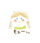 ほっこり女子。（個別スタンプ：18）