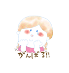 ほっこり女子。（個別スタンプ：20）
