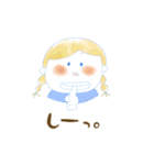 ほっこり女子。（個別スタンプ：21）