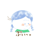 ほっこり女子。（個別スタンプ：25）