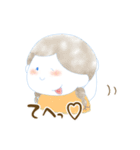 ほっこり女子。（個別スタンプ：33）