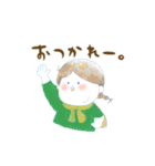 ほっこり女子。（個別スタンプ：37）