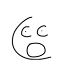 Alphabet Menmen（個別スタンプ：3）