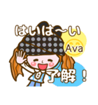 【Ava専用❤基本】コメント付きだよ❤40個（個別スタンプ：2）